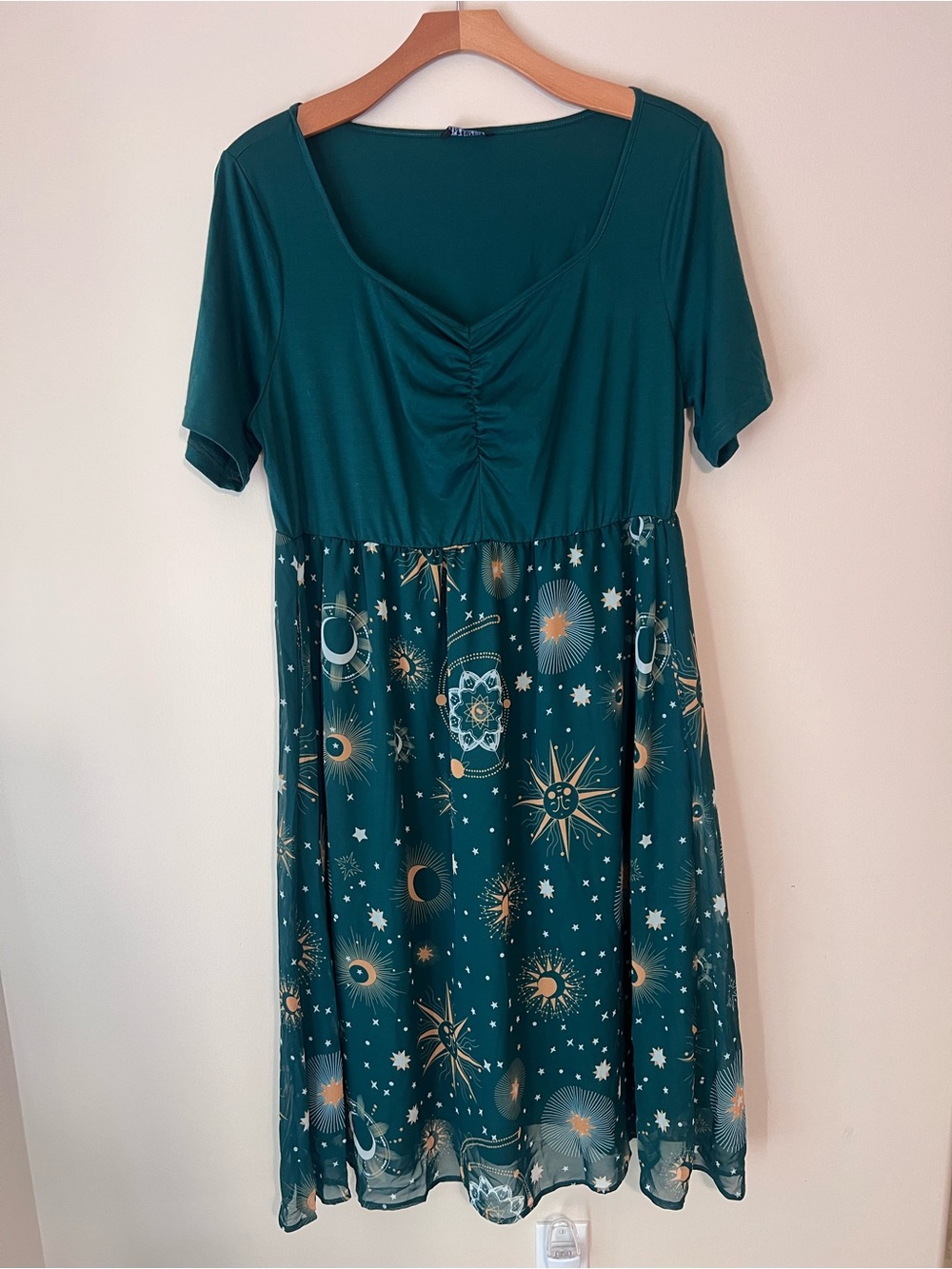 BloomChic Deep Teal Stretch Top